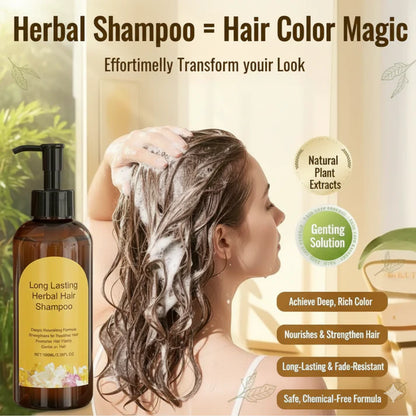 Japanese Long Lasting Natural Hair Dye Shampoo Buy 1 Get 1 Free